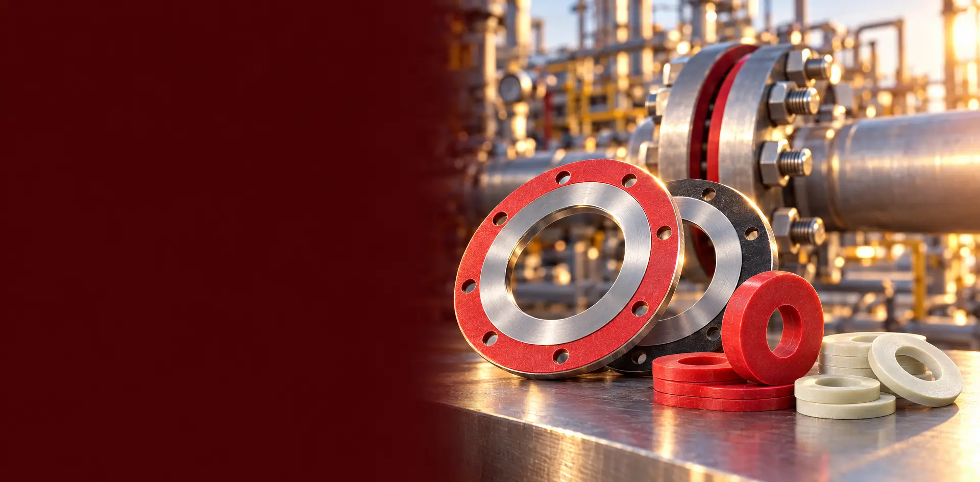 VCS very critical service flange insulation gasket kit SS 316L core G10 Kaxite China factory