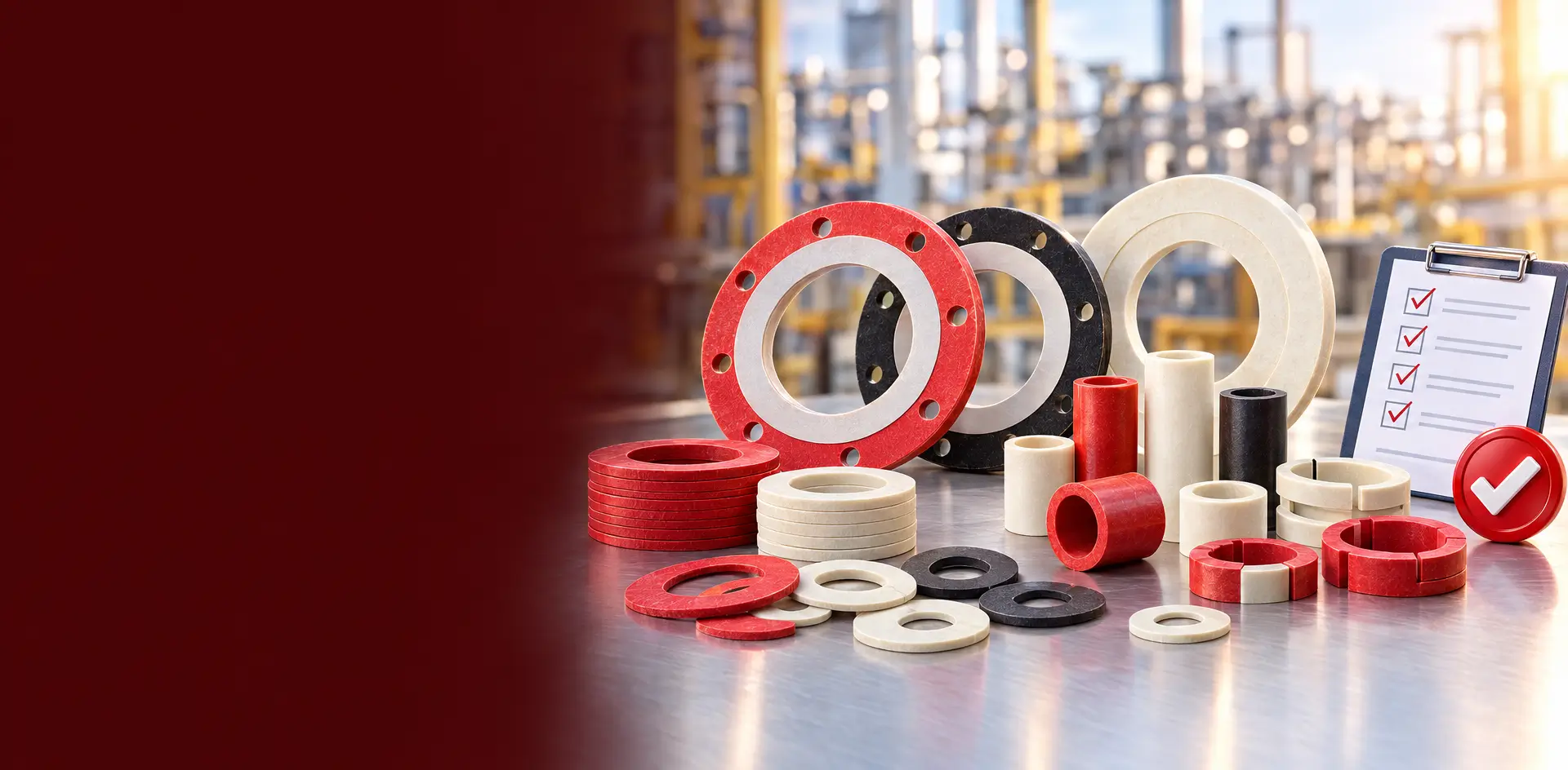 Custom flange insulation gasket kit OEM ODM manufacturer Kaxite low MOQ fast sample full kit